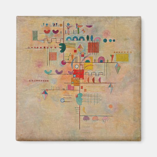 Aimant Kandinsky - Ascension gracieuse (Devant)