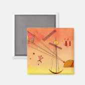 Aimant Kandinsky - Attachement de lumière, célèbre peintu (Recto/Verso)