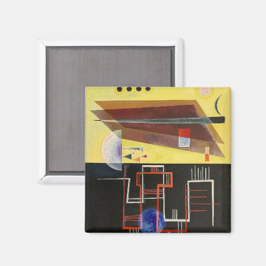 Aimant Kandinsky Inner Alliance Abstraite (Recto/Verso)