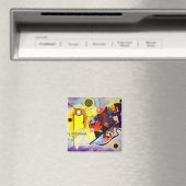 Aimant Kandinsky - jaune-rouge-bleu (In Situ (Lave-vaisselle))