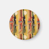 Aimant Kandinsky Moderne peinture Abstraite (Devant)