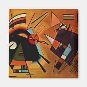 Aimant Kandinsky - Noir et Violet,
