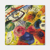 Aimant Kandinsky - Noires frappes (Devant)