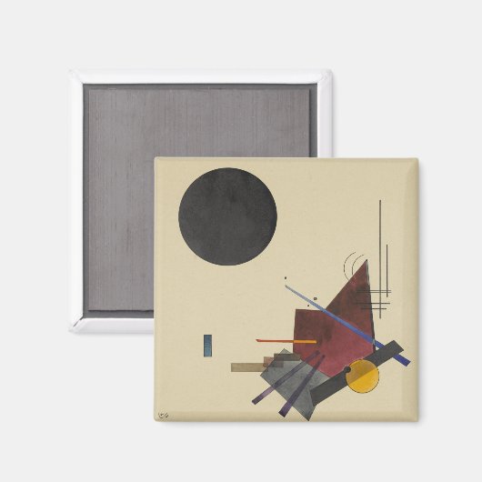 Aimant Kandinsky - Relation Noire (Recto/Verso)