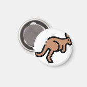 Aimant Kangaroo (Recto/Verso)