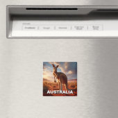 Aimant Kangaroo dans l'Outback Australie (In Situ (Lave-vaisselle))