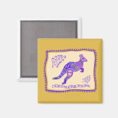 Aimant Kangaroo Quilt (Recto/Verso)