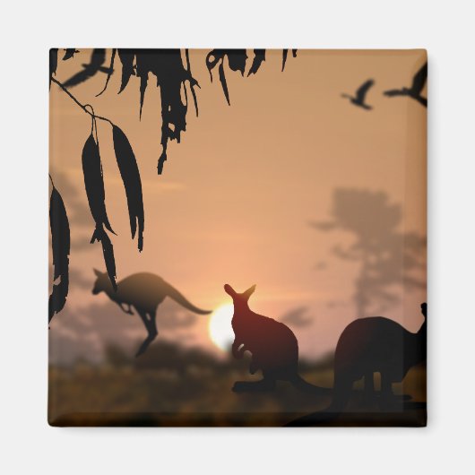 Aimant Kangaroos (Devant)