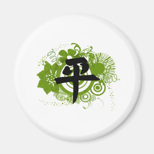 Aimant Kanji pour la paix