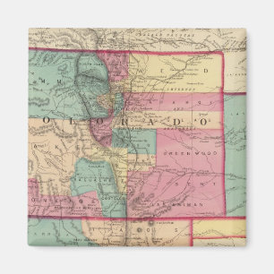 Aimant Kansas, Arizona, Colorado, Nouveau-Mexique et Utah