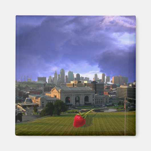 Aimant Kansas City Kitchen Art (Devant)