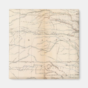Aimant Kansas, Texas, Territoire Indien