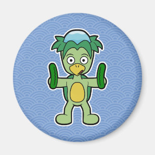 Aimant Kappa - Jaune Yokai