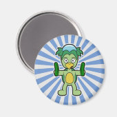 Aimant Kappa - Joli monstre japonais Yokai (Recto/Verso)