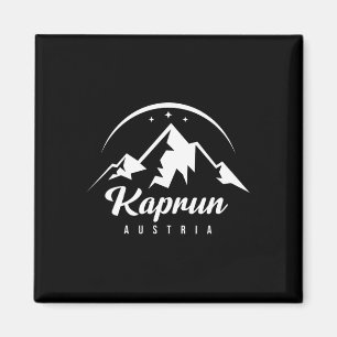 Aimant Kaprun Austria Ski Resort Snowboard Souv