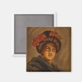 Aimant Karama : Actrice japonaise Romance Geisha (Recto/Verso)