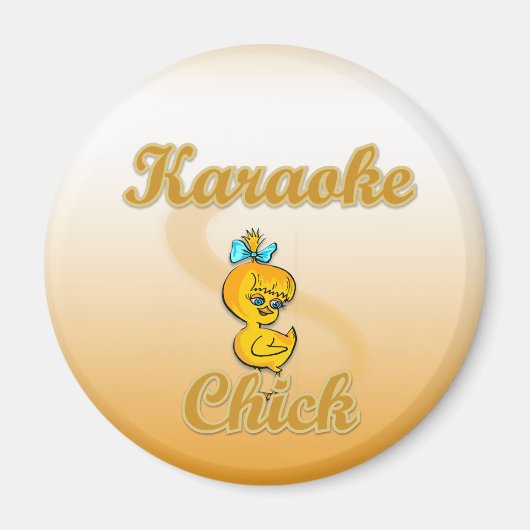 Aimant Karaoke Chick (Devant)