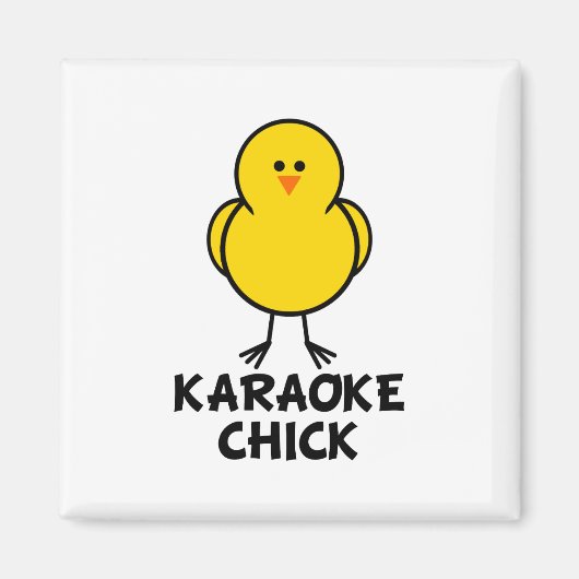 Aimant Karaoke Chick (Devant)
