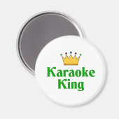 Aimant Karaoke King (Recto/Verso)