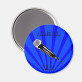 Aimant Karaoke King (Recto/Verso)