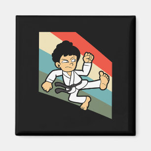 Aimant Karate Judo Jujutsu Taekwondo Kickboxing Kickboxer