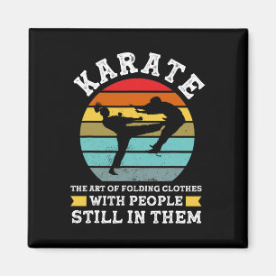 Aimant Karate l'art de plier les vêtements Arts martiaux 