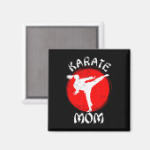 Aimant Karate Maman Karate (Recto/Verso)