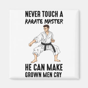 Aimant Karate Master Citations D'arts Martiaux Cadeau Drô