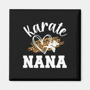 Aimant Karate Nana Leopard Karate Nana Grandma 1