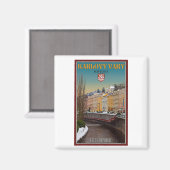 Aimant Karlovy Vary - Semnice River Winter (Recto/Verso)