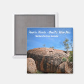 Aimant Karlu Karlu "Les billes du diable" (Recto/Verso)