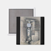 Aimant Karnak - Dromos ou première cour du temple (Recto/Verso)