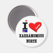 Aimant KARRAMOMOUS NORD - I Love (Recto/Verso)