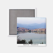 Aimant Kastoria - Macédoine (Recto/Verso)