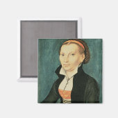 Aimant Katharina von Bora, future épouse de Martin (Recto/Verso)