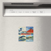 Aimant Katsushika Hokusai - 36 Vues sur le Mont Fuji (In Situ (Lave-vaisselle))