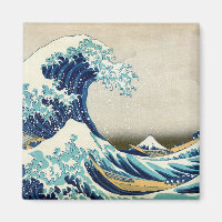 Katsushika Hokusai - La Grande vague au large de K