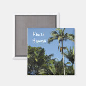 Aimant Kauai Hawaï (Recto/Verso)