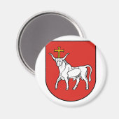 Aimant Kaunas, Lituanie (Recto/Verso)
