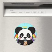 Aimant Kawaii Boba Panda (In Situ (Lave-vaisselle))
