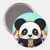 Aimant Kawaii Boba Panda (Recto/Verso)