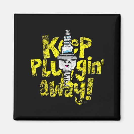 Aimant Kawaii Bougie d'allumage Conserver le plug-in de d (Devant)