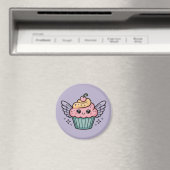 Aimant Kawaii Cupcake (In Situ (Lave-vaisselle))