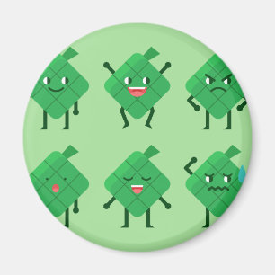 Aimant kawaii Ketupat