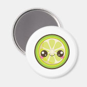Aimant Kawaii Lime (Recto/Verso)