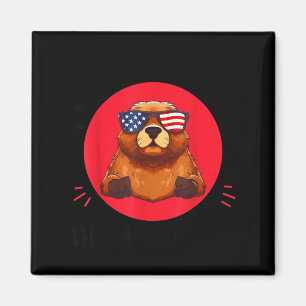 Aimant Kawaii Marmotte J'adore Vraiment Les Marmottes Mig