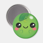 Aimant Kawaii Pea (Recto/Verso)