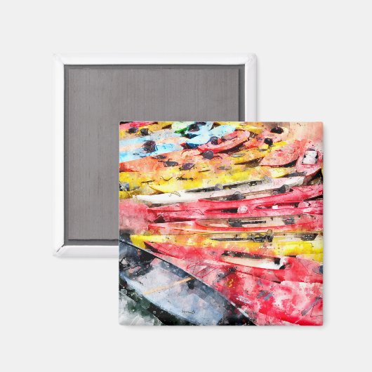 Aimant Kayak (Recto/Verso)