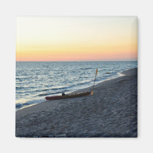 Aimant Kayak de mer sur l'aimant d'île de Captiva de