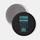 Aimant Kayak Où Je Vais Perdre L'Esprit (Recto/Verso)